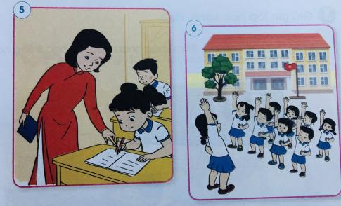 [Cánh diều] Giải tự nhiên và xã hội 1 Bài 4: Lớp học của em
