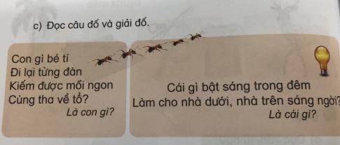 [Phát triển năng lực] Tiếng việt 1 bài 18: Ôn tập cuối Học kì I