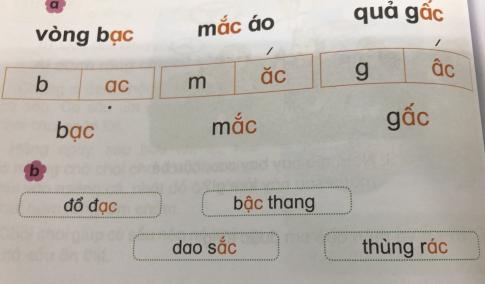 [Phát triển năng lực] Tiếng việt 1 bài 14D: ac, ăc, âc