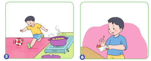 [Cánh diều] Giải đạo đức 1 bài: Phòng tránh bị bỏng