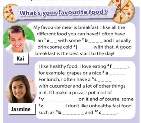 [Friends plus] Giải tiếng Anh 6 PROGRESS REVIEW 3