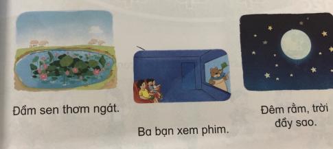 [Phát triển năng lực] Tiếng việt 1 bài 12B: Ôn tập am - ăm - âm, om - ôm - ơm, em - êm - im, um - uôm, ươm - iêm - yêm