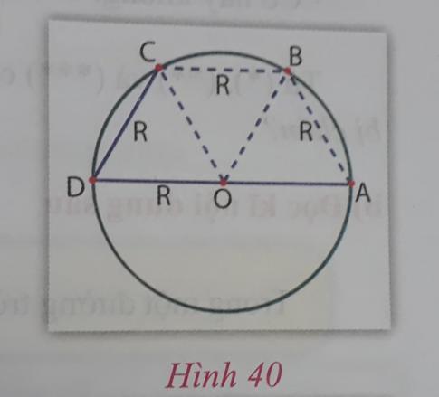 Giải VNEN toán 9 bài 4: Góc nội tiếp