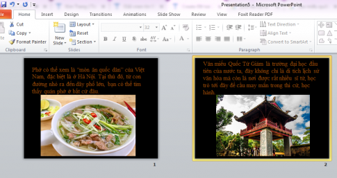 Giải vnen tin 9 bài 4: Màu sắc trên trang chiếu