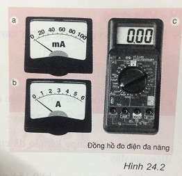 Trả lời câu hỏi C1 bài 24: Cường độ dòng điện - sgk Vật lí 7 trang 66