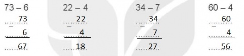 [KNTT] Giải VBT Toán 2 bài 22: Phép trừ (có nhớ) số có hai chữ số cho số có một chữ số