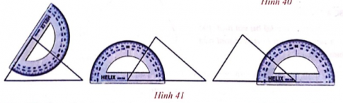 Giải VNEN toán 7 bài 6: Tổng ba góc của một tam giác