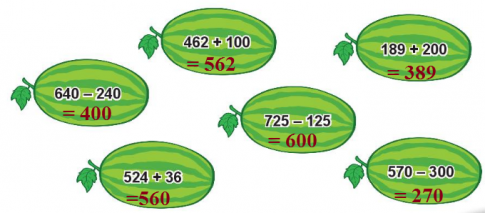 [Kết nối tri thức và cuộc sống] Giải toán 2 bài 70: Ôn tập phép cộng, phép trừ trong phạm vi 1 000