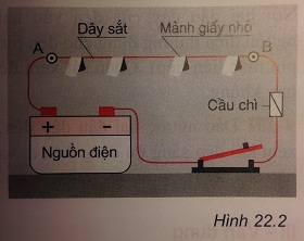 Trả lời câu hỏi C3 bài 22: Tác dụng nhiệt và tác dụng phát sáng của dòng điện - sgk Vật lí 7 trang 60