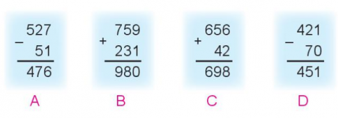 [Kết nối tri thức và cuộc sống] Giải toán 2 bài 63: Luyện tập chung