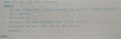 Giải vnen tin 8 bài 7: Lệnh gán và biểu thức
