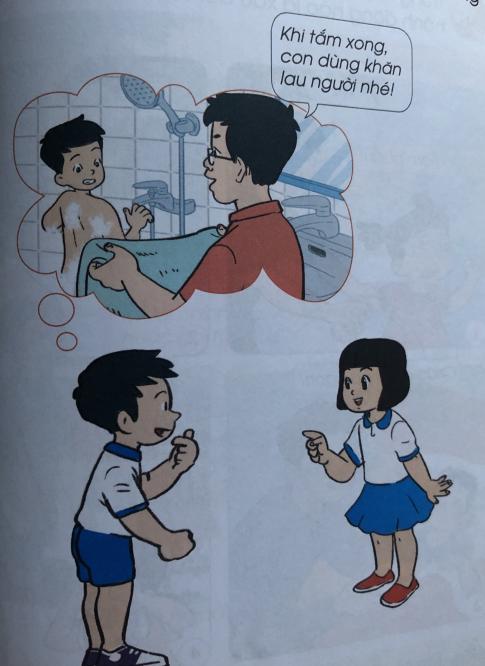 [Cánh diều] Giải tự nhiên và xã hội 1 Bài 19: Giữ an toàn cho cơ thể