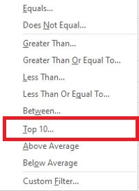 Giải vnen tin 7 bài 13: Lọc dữ liệu