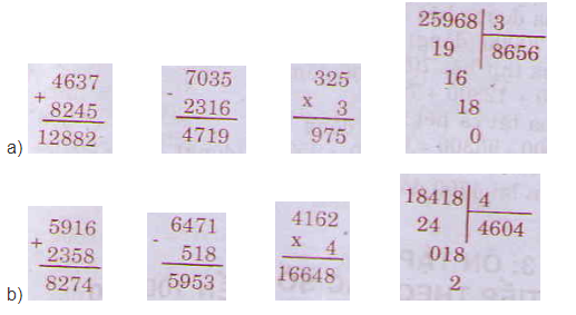 Giải câu 2 bài Ôn tập số đến 100 000 (tiếp theo)