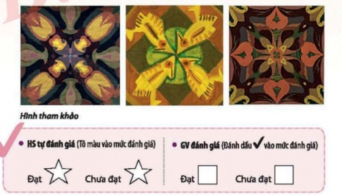 Vẽ Tranh Trang Trí Hình Vuông Đẹp Ấn Tượng Cực Đơn Giản