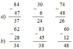 Giải bài : Luyện tập - Toán lớp 2 trang 64