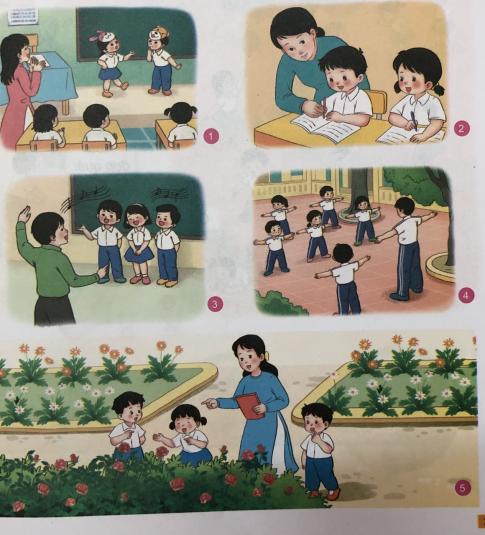 [Phát triển năng lực] Giải tự nhiên và xã hội 1 Bài 9: Hoạt động khi đến lớp