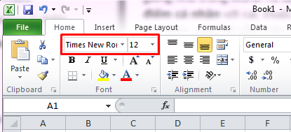 Giải vnen tin 7 bài 10: Định dạng phông chữ và kẻ khung cho bảng tính