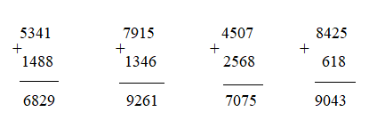 Giải câu 1 trang 102 toán tiếng anh 3