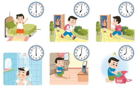 [Cánh diều] Giải toán 1 bài: Đồng hồ - thời gian