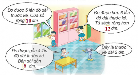 [Kết nối tri thức và cuộc sống] Giải toán 2 bài 57: Thực hành và trải nghiệm đo độ dài