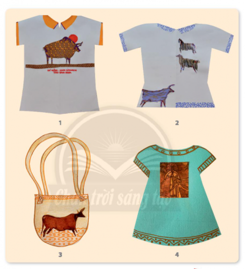 Quan sát và chỉ ra cách tạo hình và trang trí sản phẩm thời trang. Quan sát và chỉ ra những hình thức trang trí sản phẩm thời trang ở xung quanh em