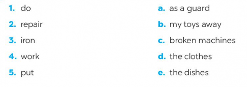 Giải SBT tiếng anh 6 Global success unit 12: Vocabulary & Grammar