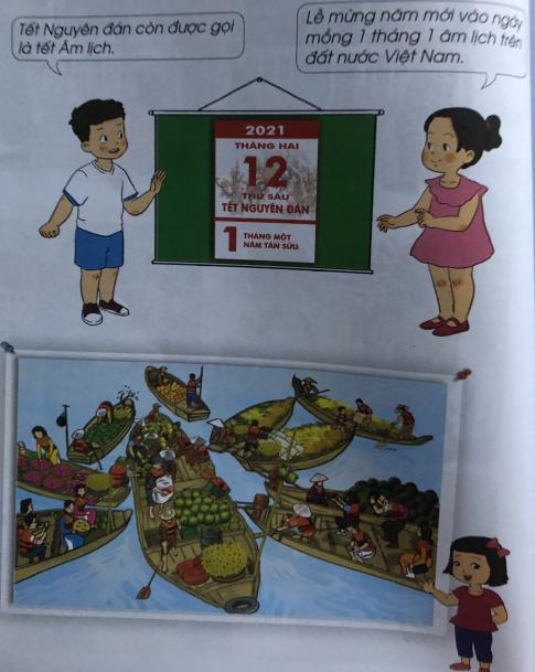 [Cánh diều] Giải tự nhiên và xã hội 1 Bài 8: Tết nguyên đán