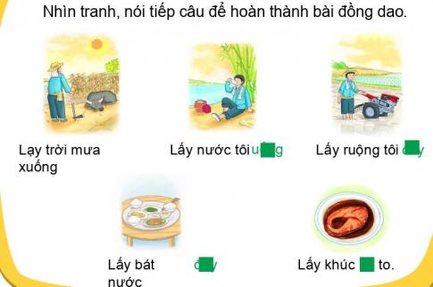 [Phát triển năng lực] Tiếng việt 1 bà 25C: Giúp ích cho đời