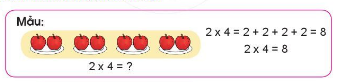 [Cánh diều] Giải toán 2 bài: Phép nhân