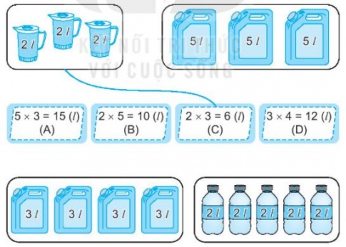 [KNTT] Giải VBT Toán 2 bài 38: Thừa số, tích