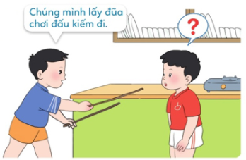 [Cánh diều] Giải đạo đức 1 bài: Phòng tránh bị thương do các vật sắc nhọn
