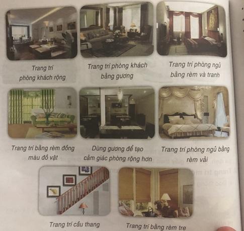 Những đồ vật nào trong hình dùng để trang trí