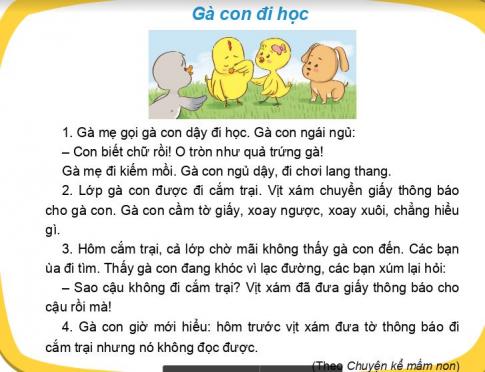 [Phát triển năng lực] Tiếng việt 1 bài 23D: Đi học thôi, bạn ơi!
