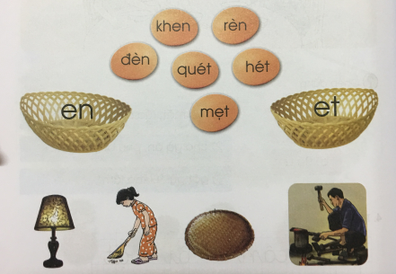 [Cánh điều] Giải Tiếng Việt 1 tập 1 bài 60: en, et