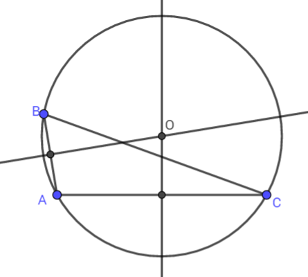 Giải Câu 54 Bài 8: Tính chất ba đường trung trực của tam giác - sgk Toán 7 tập 2 Trang 80-3
