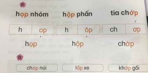 [Phát triển năng lực] Tiếng việt 1 bài 12D: op, ôp, ơp
