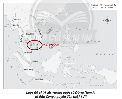 [CTST] Giải SBT lịch sử và địa lí 6 bài 12: Các vương quốc ở Đông Nam Á trước thế kỉ X