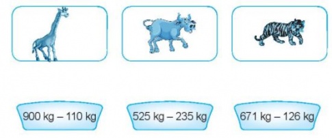[KNTT] Giải VBT Toán 2 bài 62: Phép trừ (có nhớ) trong phạm vi 1000