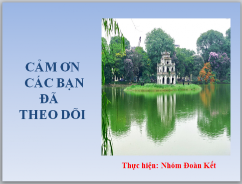 Giải vnen tin 9 bài 6: Thêm hình ảnh vào trang chiếu