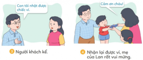 [Cánh diều] Giải đạo đức 1 bài: Trả lại của rơi