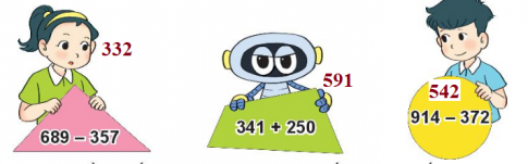 [Kết nối tri thức và cuộc sống] Giải toán 2 bài 63: Luyện tập chung