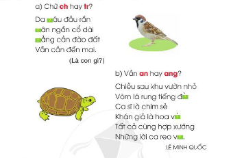 Chọn chữ r, d hoặc gi) phù hợp với ô trống rồi giải câu đố.