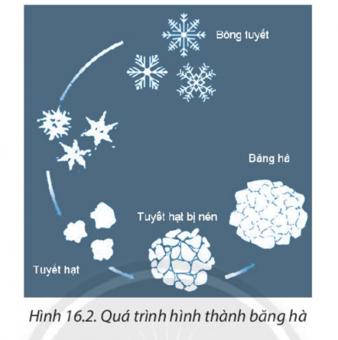 [Chân trời sáng tạo] Giải SBT lịch sử và địa lí 6 bài 16: Thủy quyển. Vòng tuần hoàn nước. Nước ngầm, băng hà
