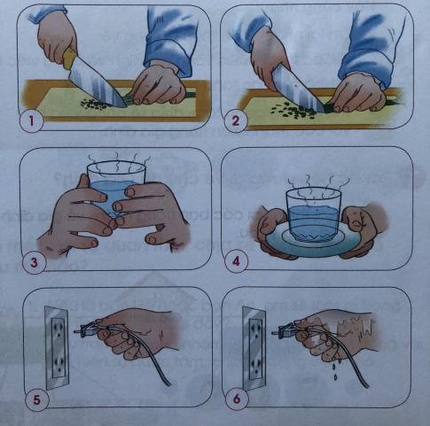 [Cánh diều] Giải tự nhiên và xã hội 1 Bài 3: An toàn khi ở nhà