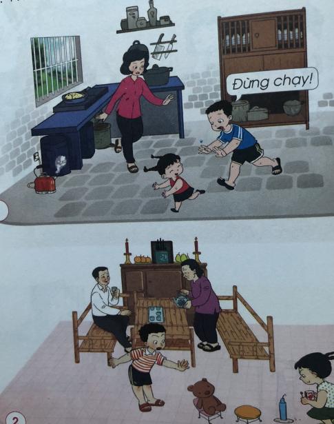 [Cánh diều] Giải tự nhiên và xã hội 1 Bài 3: An toàn khi ở nhà