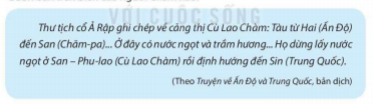 [KNTT] Giải SBT lịch sử và địa lí 6 bài: Vương quốc Chăm-pa từ thế kỉ II đến thế kỉ X