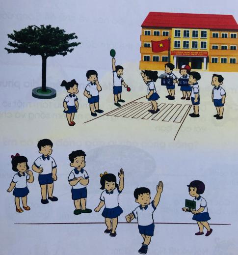 [Cánh diều] Giải tự nhiên và xã hội 1 Bài 9: An toàn trên đường