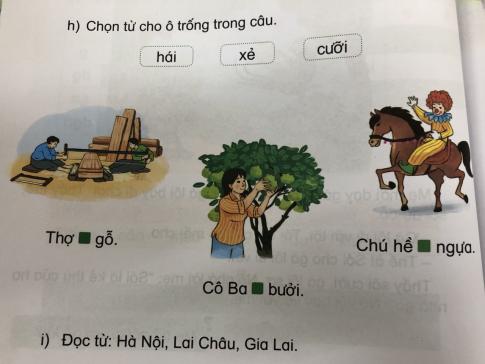 [Phát triển năng lực] Tiếng việt 1 bài 9B: Ôn tập giữa học kì I