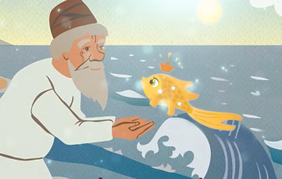 Tóm tắt Ông lão đánh cá và con cá vàng